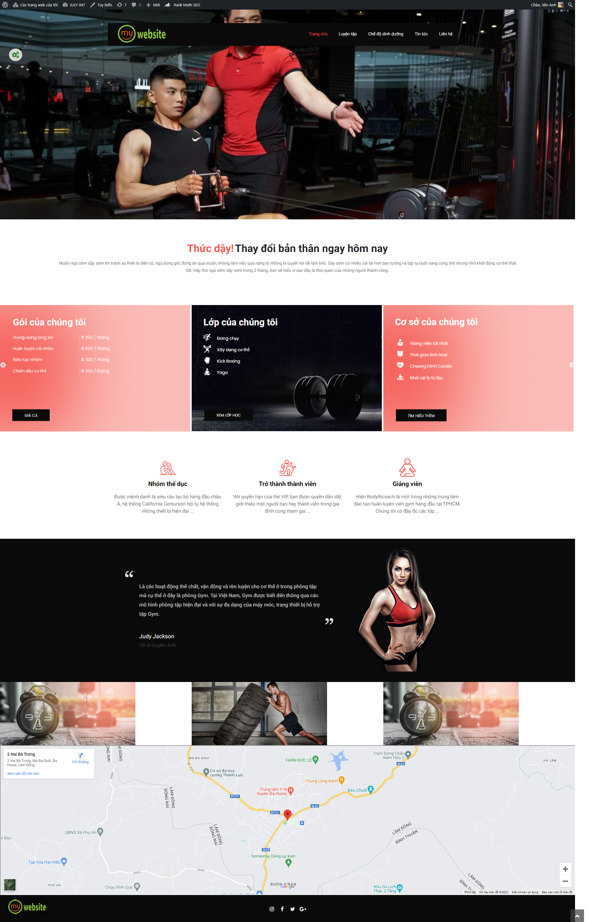PHÒNG TẬP GYM – PHÒNG THỂ HÌNH